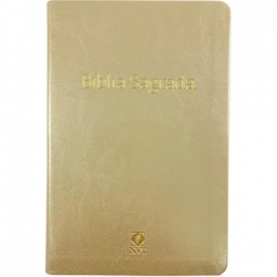 Bíblia Sagrada Slim | NVT | Letra Normal | Capa Champanhe